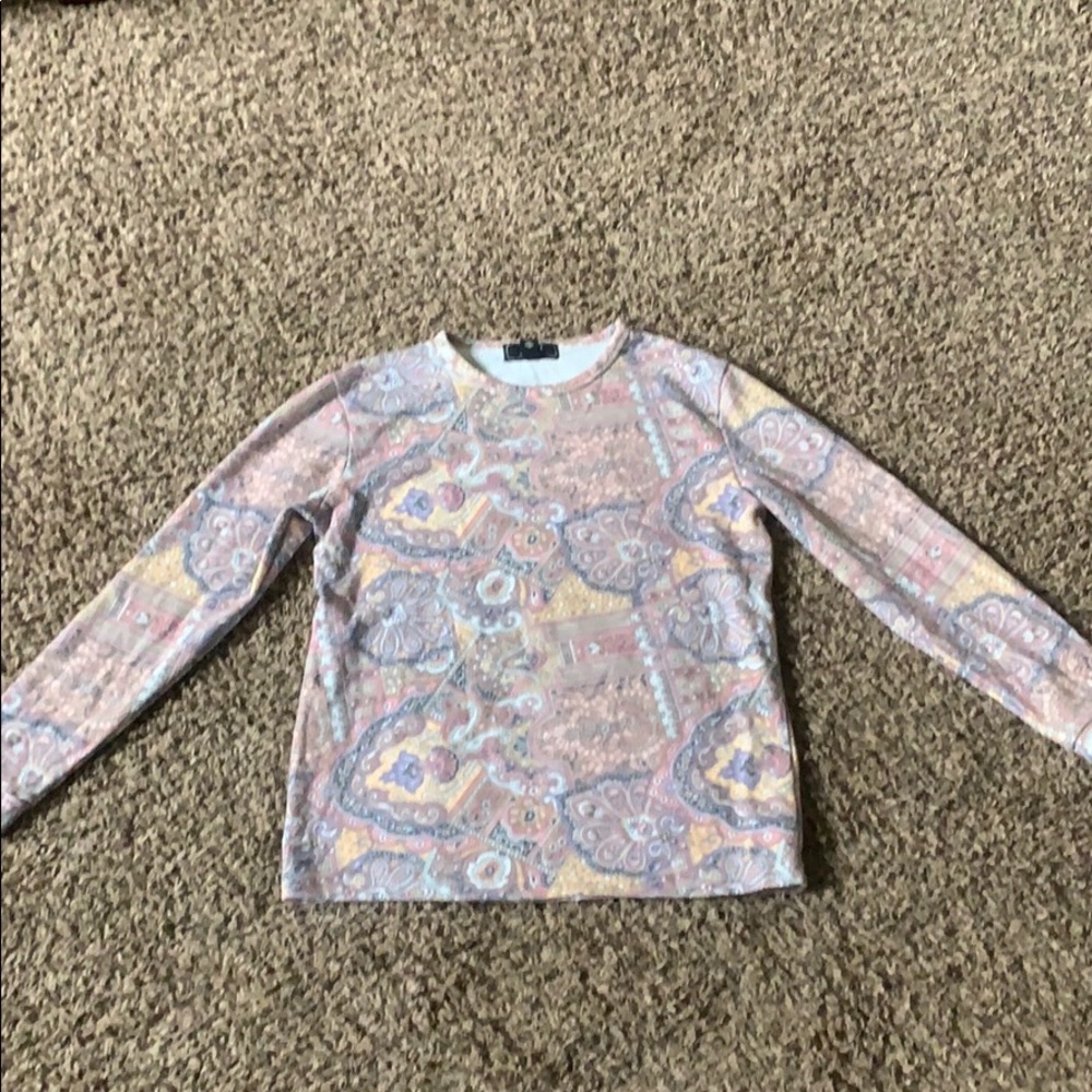 paisley sweater